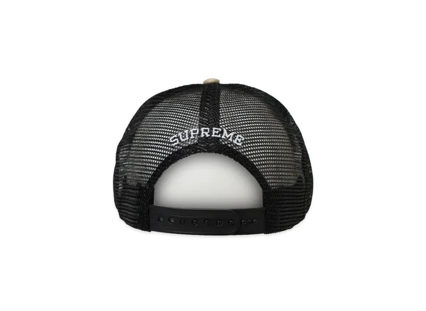 Supreme Raffia Mesh Back 5-Panel "Tan"