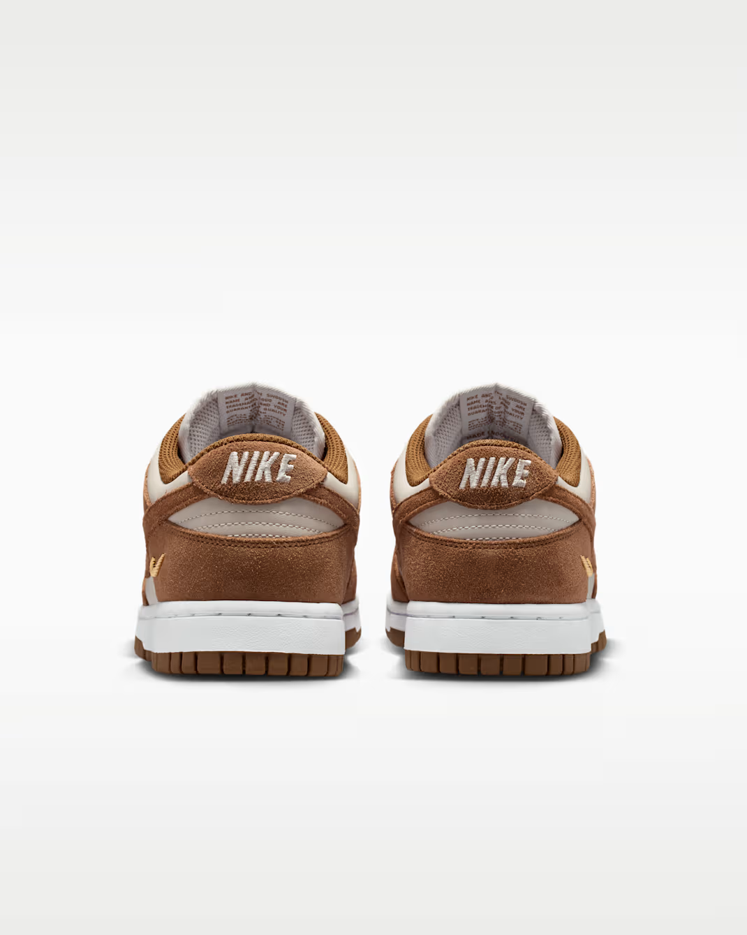 IO4244-200 Nike Dunk Low Suede "Light British Tan/Cream 2" (Women's)