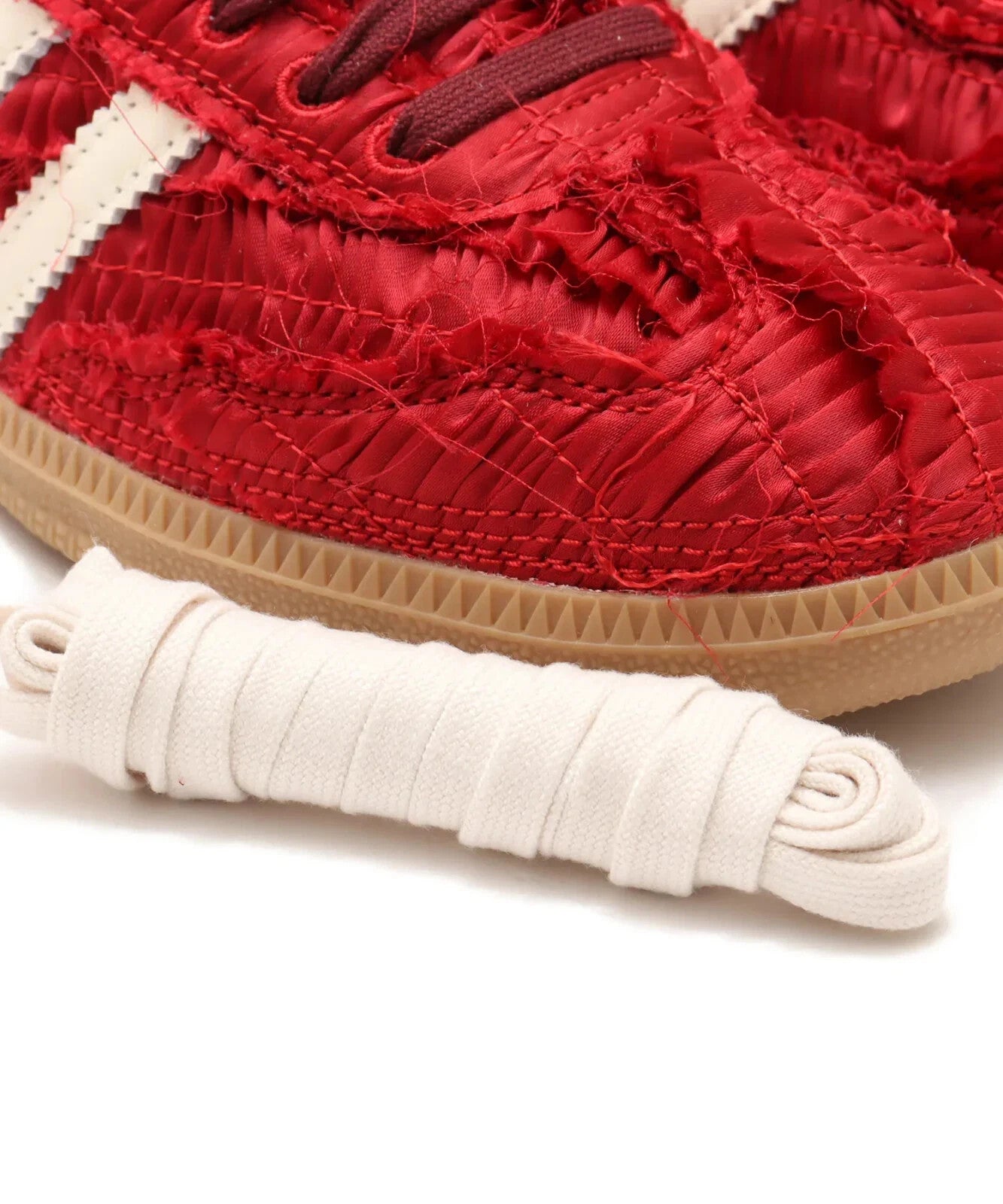 JP9281 Caroline Hu adidas Originals Samba Power Red Cream White Shado (Men's)