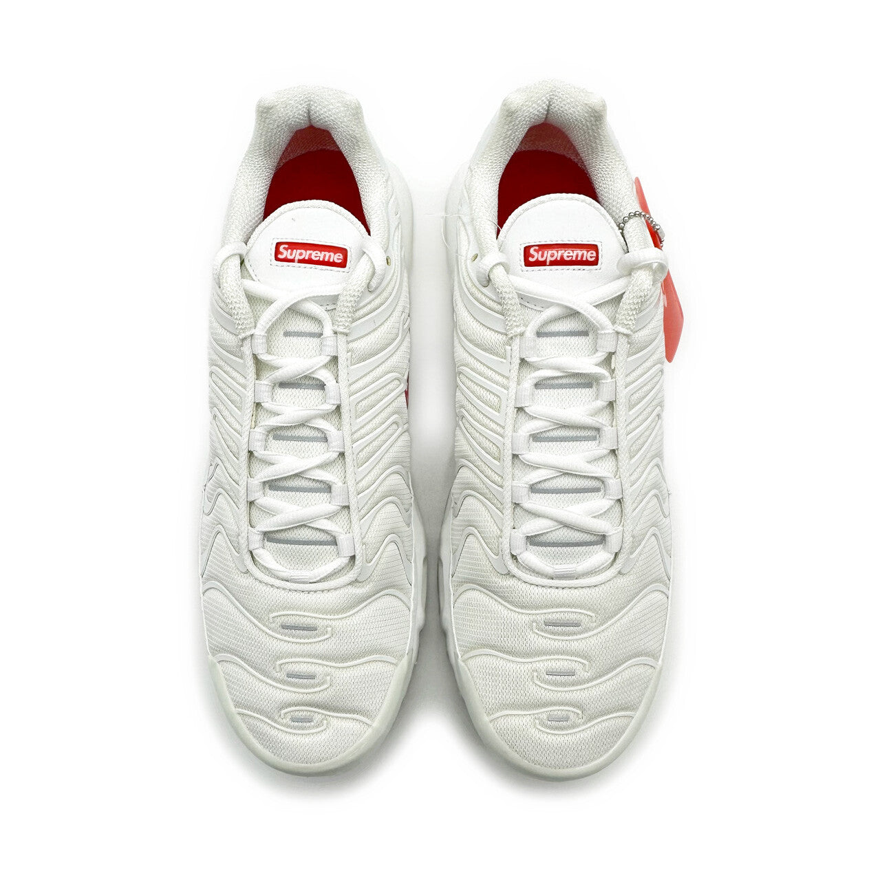 DA1472-100 Nike Air Max Plus TN x Supreme White 2020