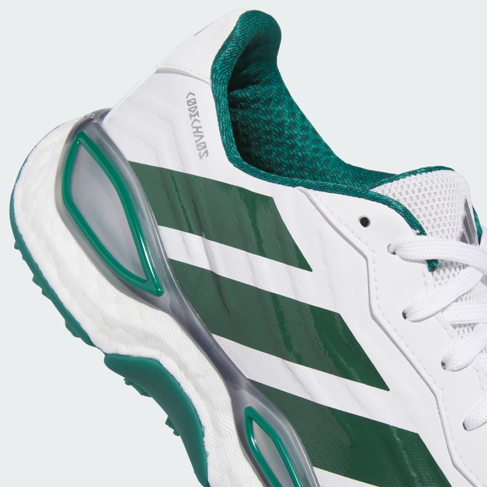 KK0657 adidas Codechaos 27 Spikeless Golf "Cloud White/Collegiate Green" (Men's)
