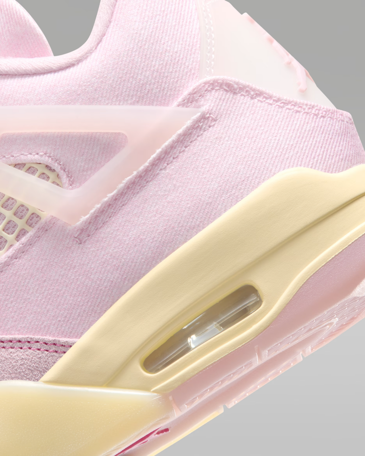 IB6716-600 Nike Air Jordan 4 Retro "Pearl Pink/Iced Carmine" (Women's)