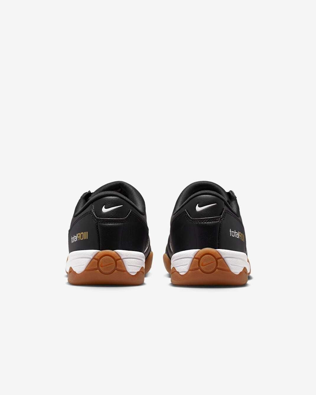 IO2387-001 Nike Total 90 3 BLACK WHITE-GUM MED BROWN-MTLC GOLD (Women's)