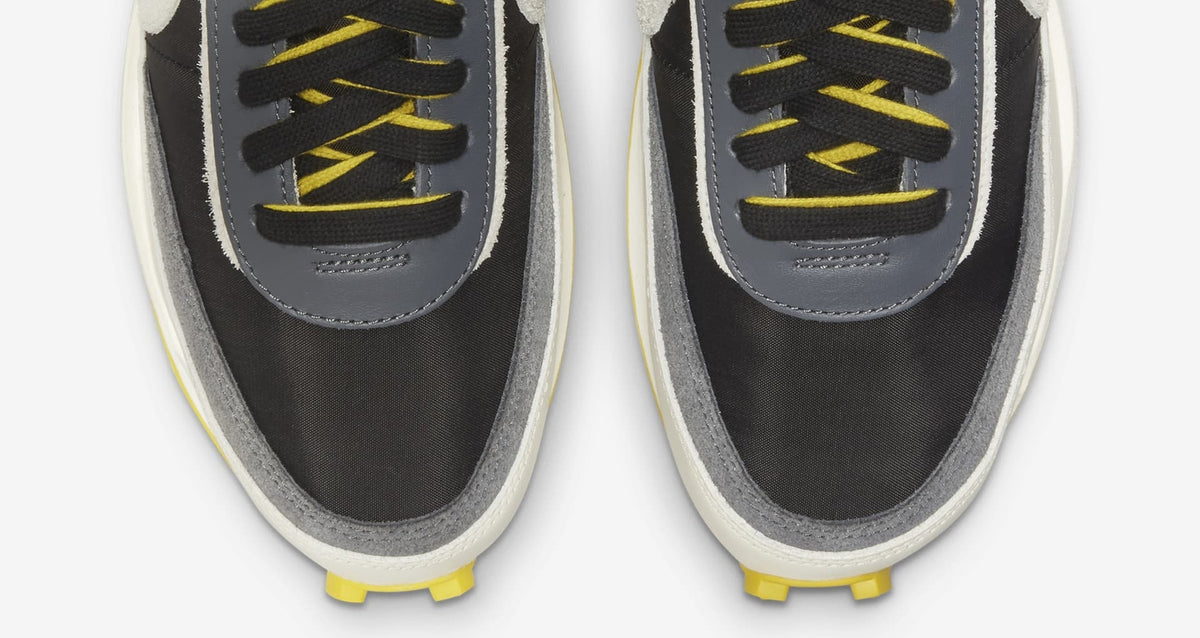 DJ4877-001 UNDERCOVER sacai Nike LD Waffle Black Sail-Dark Grey-Bright Citron