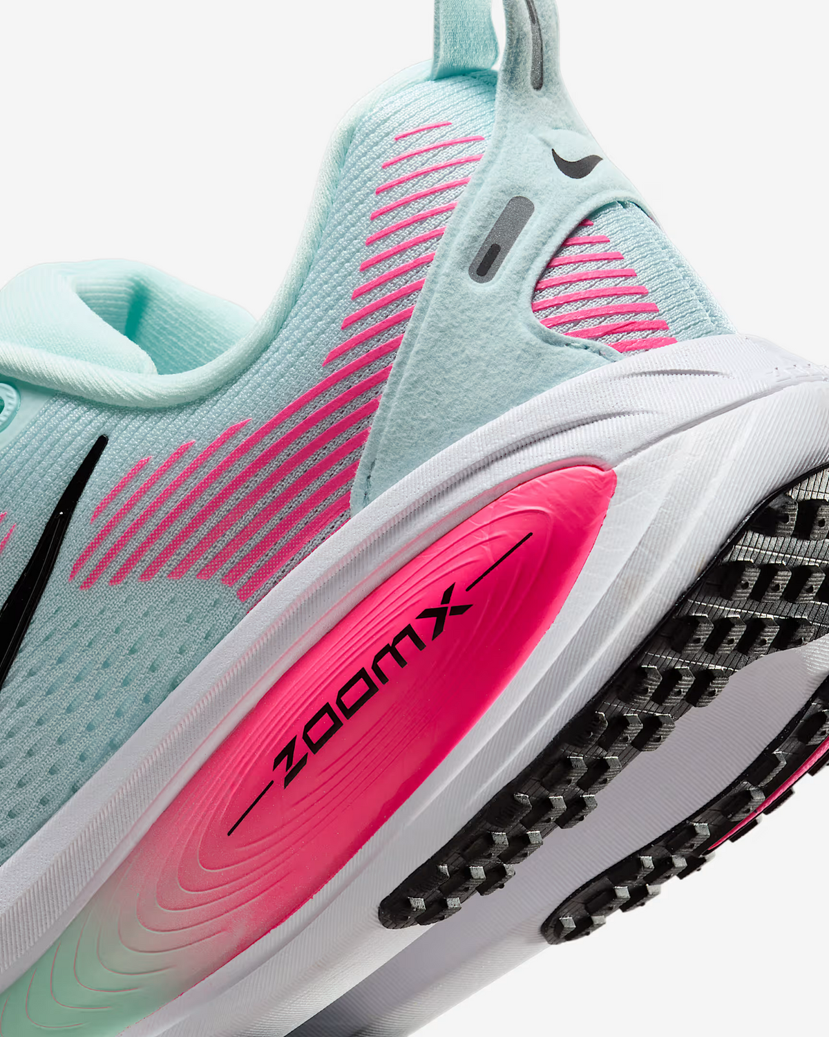 HM6804-400 Nike  Vomero 18 "Glacier Blue White Hyper Pink Black (Women's)