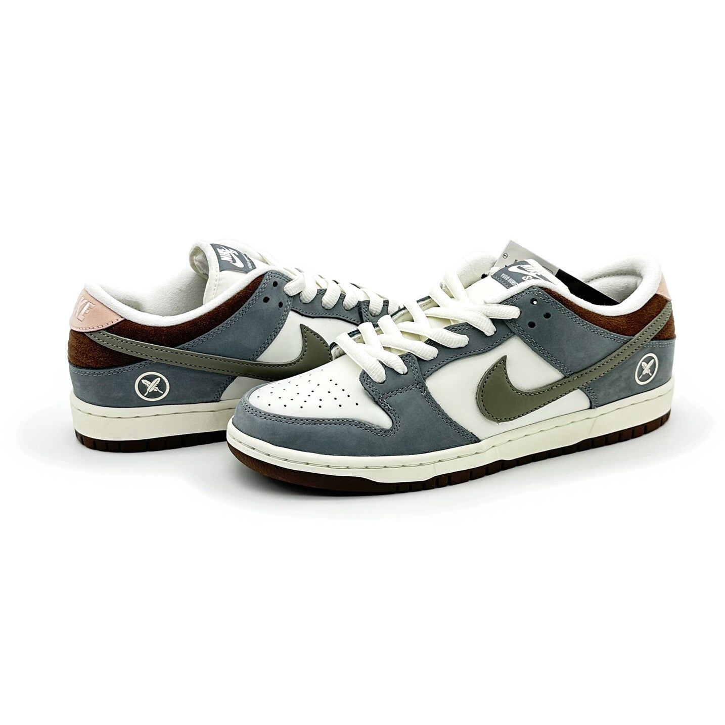 FQ1180-001 Yuto Horigome Ã Nike SB Dunk Low Pro QS Wolf Iron Grey Sail (Men's)