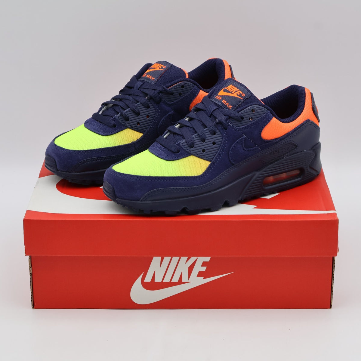 DM0029-700 Nike Air Max 90 Lemon Venom (Men's)