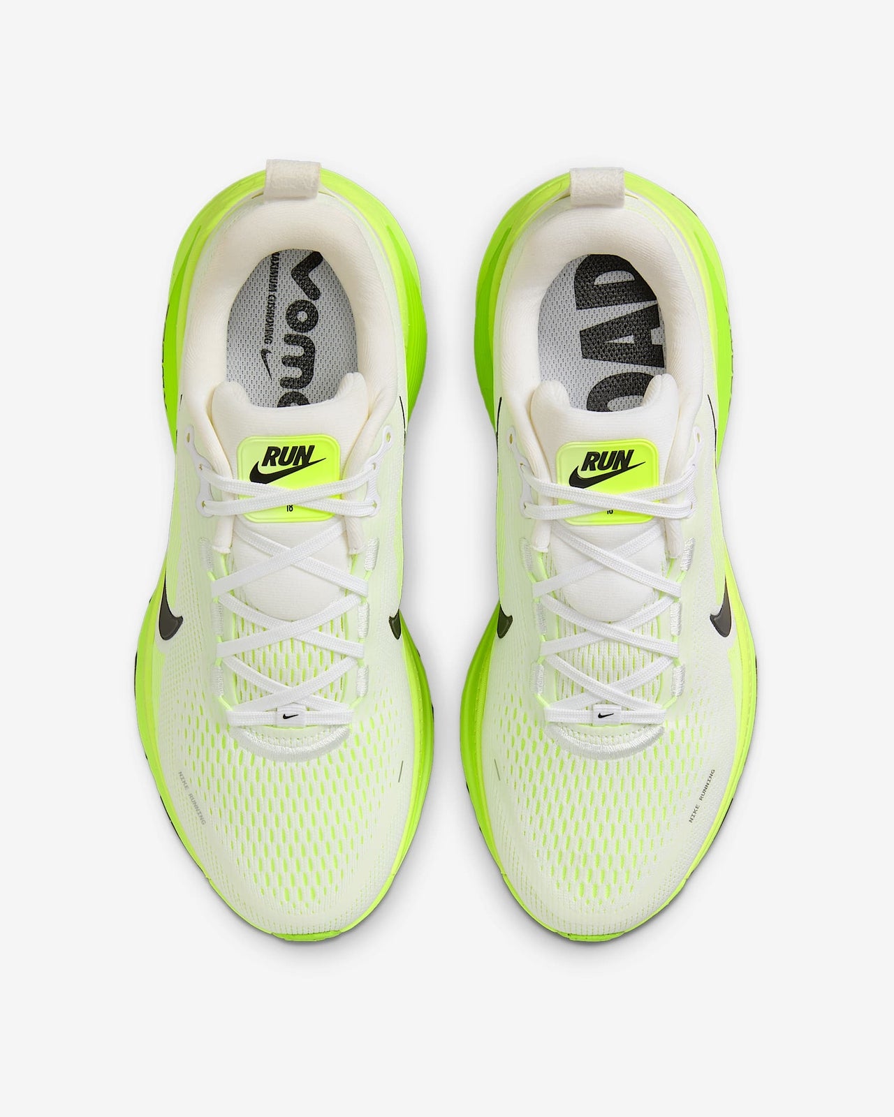 HM6804-102 Nike  Vomero 18 White Electric Green Volt Black (Women's)