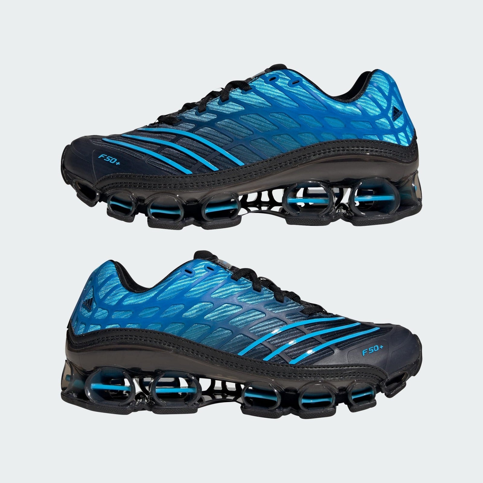 KJ4419 adidas Megaride F50 Core BlackLucid Aquamarine (Men's)