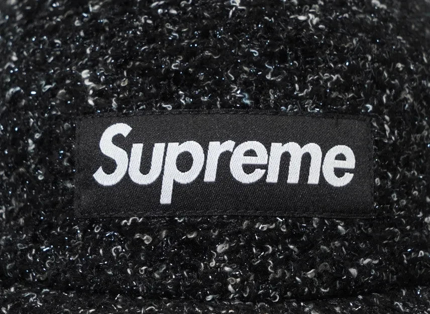 Supreme Boucle Camp Cap "Black"