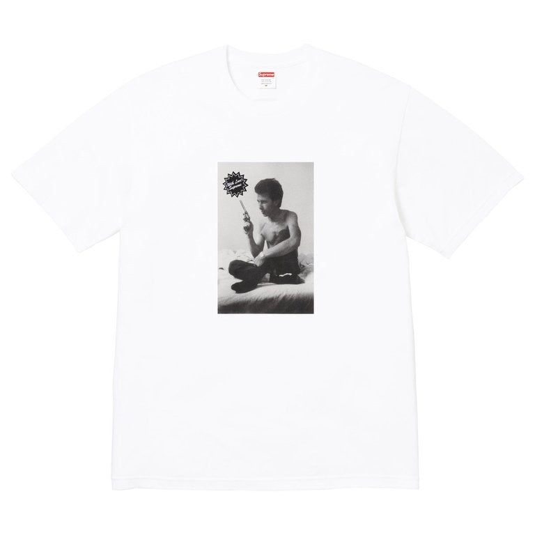 Supreme x Larry Clark G*n Tee White