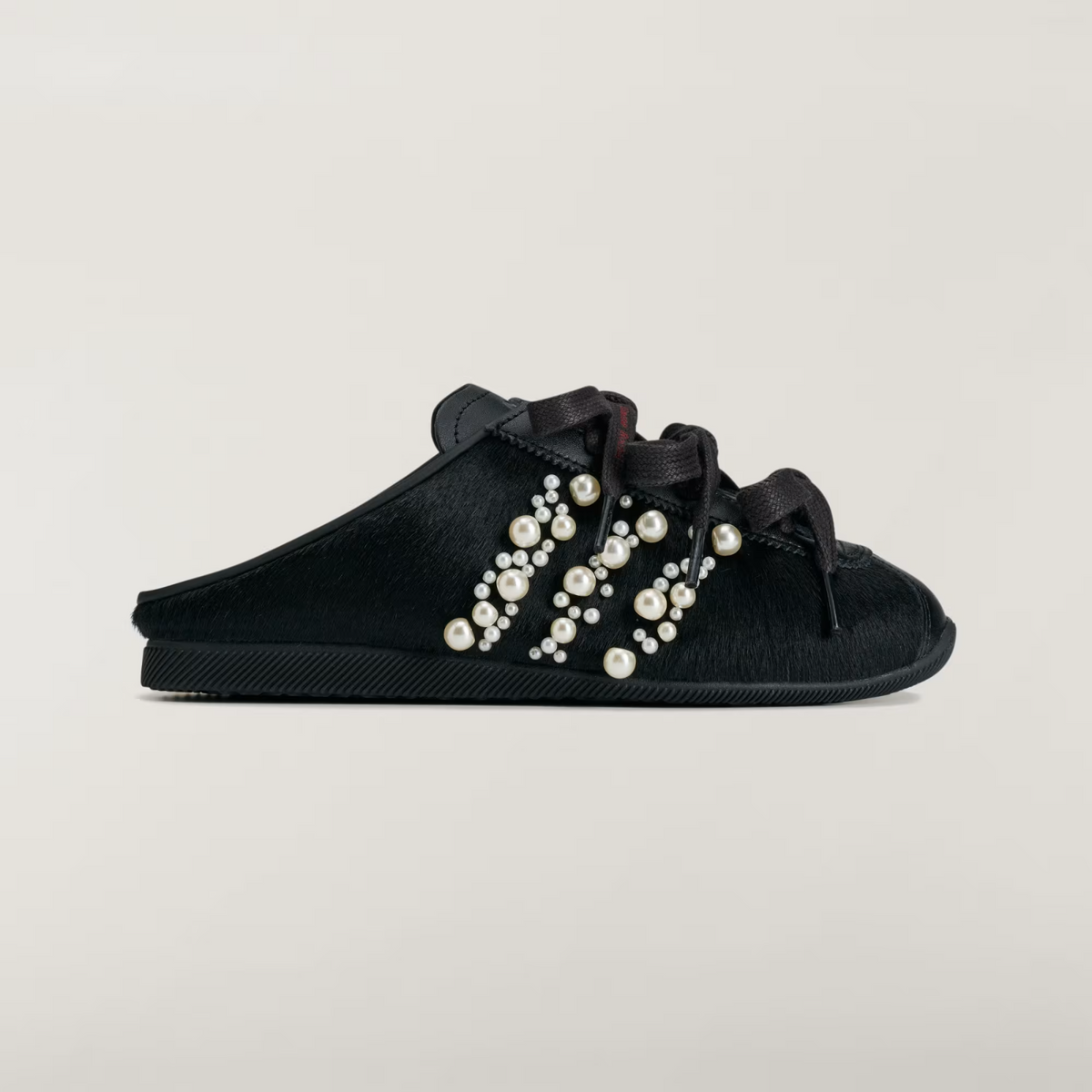 KH7275 Simone Rocha Ã adidas Japan Slip-On Pony Hair "Core Black" (Women's)