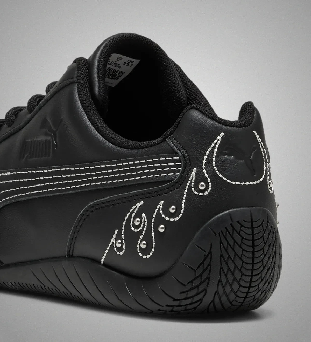 407256-01 Puma Speedcat Embellished "PUMA Black/Frosted Ivory" (Men's)