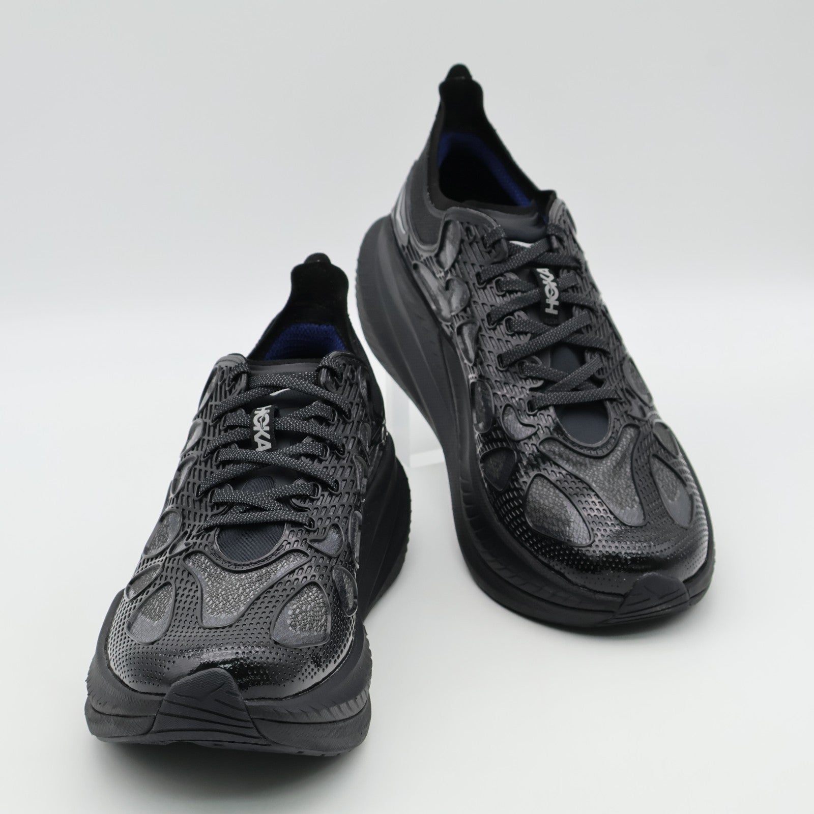 1168932-bmd Hoka Mach X Caged Black Midnightblued (Men's)