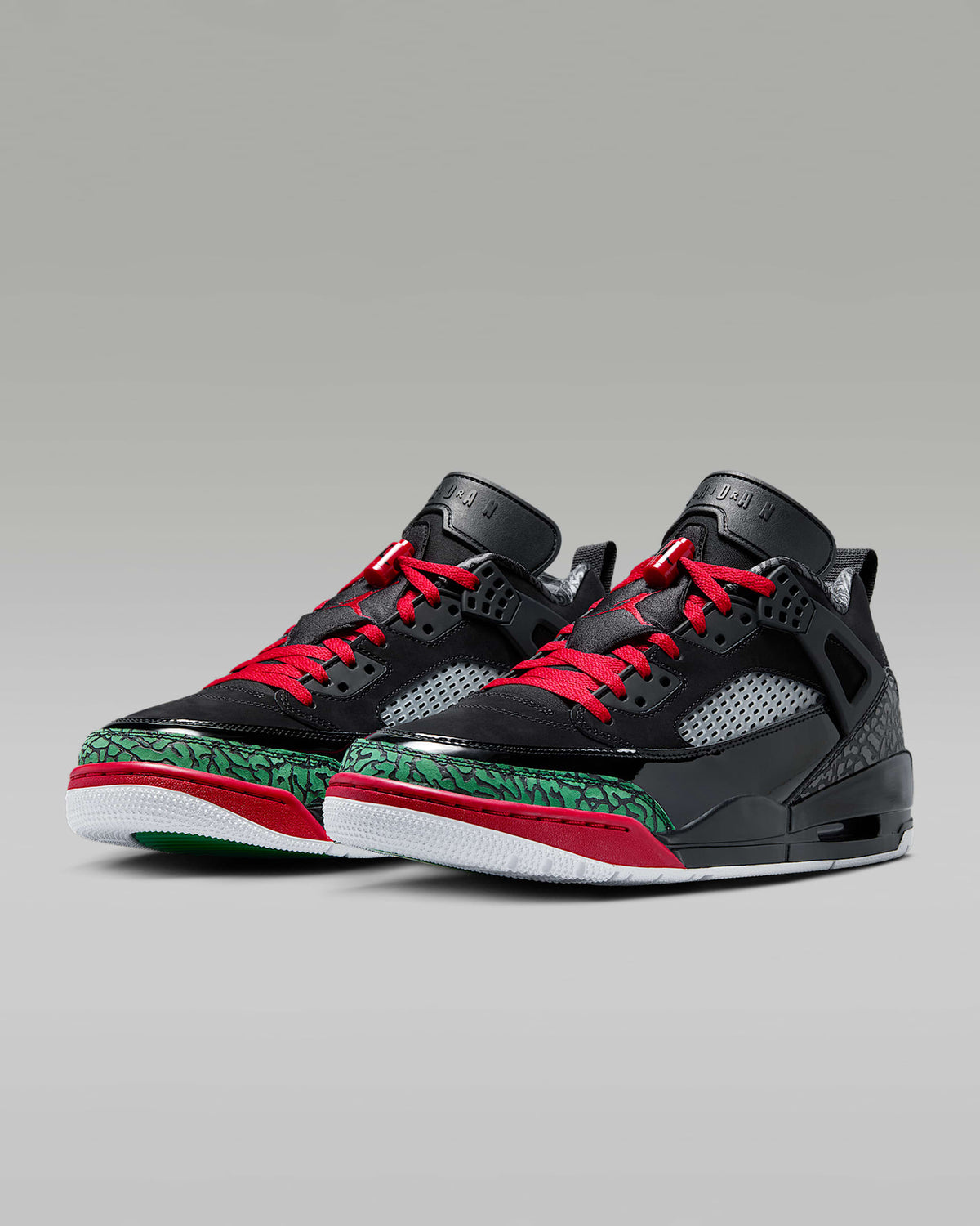 FQ1759-060 Nike Jordan Spizike Low Black Varsity Red Classic Green (Men's)