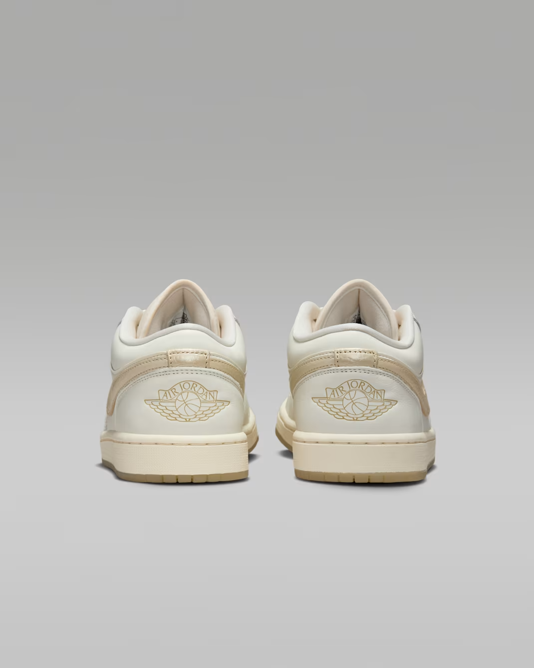 HV5157-100 Nike Air Jordan 1 Low Sail Pale Ivory Team Gold (Women's)