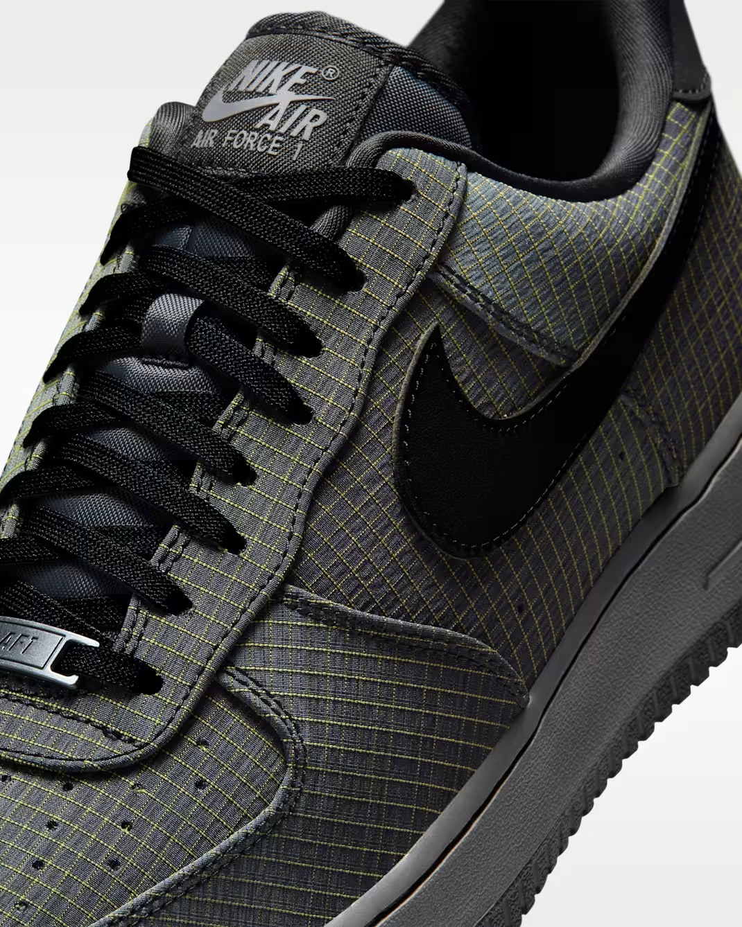 IH1943-001 Nike Air Force 1 Low LX Vibram Pencil Point Black (Men's)