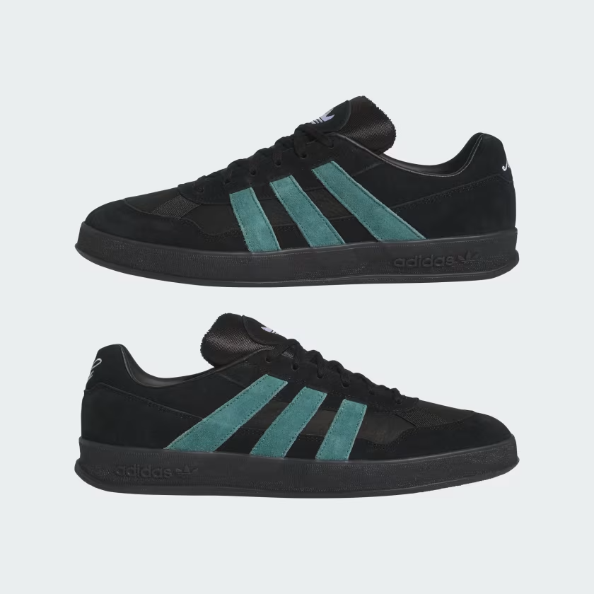 JQ1042 adidas Originals Aloha Super Core Black Preloved Teal Cloud White (Men's)