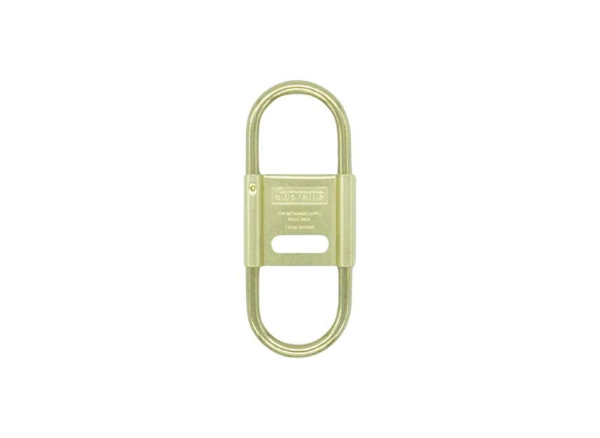 Supreme CDW Delta Carabiner Brass