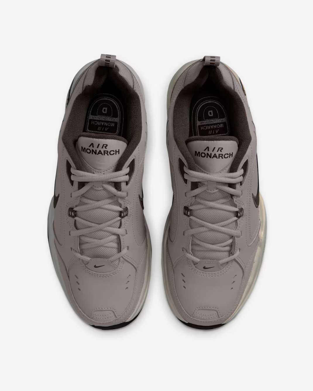 415445-200 Nike Air Monarch IV Workout Shoes Moon Particle Black (Men's)