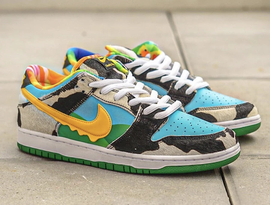 CU3244-100 BEN & JERRY'S Ã Nike SB Dunk Low "Chunky Dunky" (Men's)