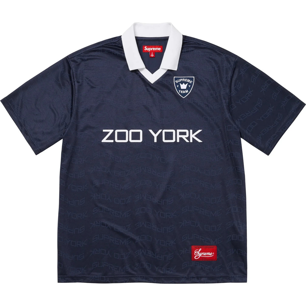 Supreme Zoo York Soccer Jersey Navy
