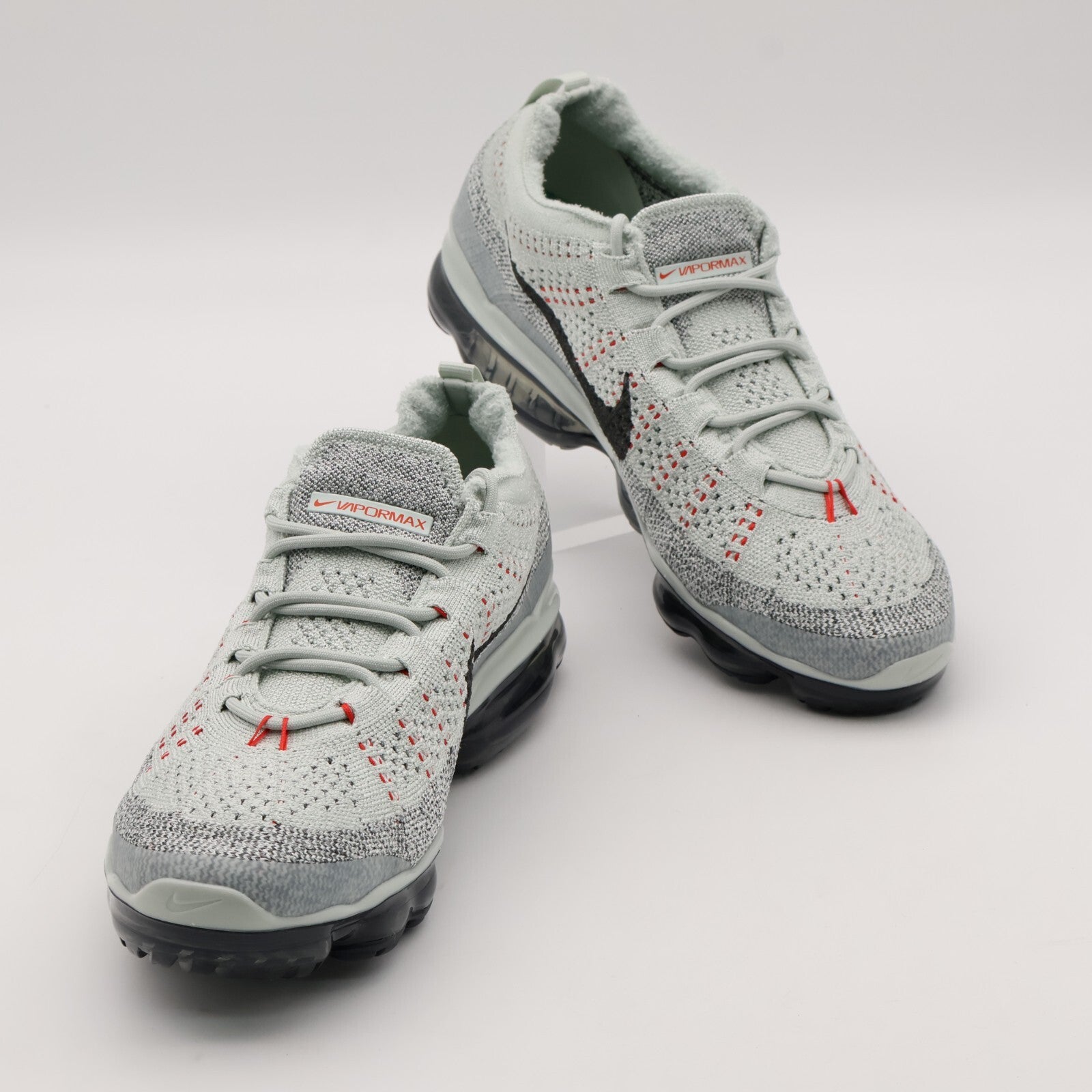 DV1678-013 Nike Air VaporMax 2023 Flyknit Light Grey Crimson (Men's)