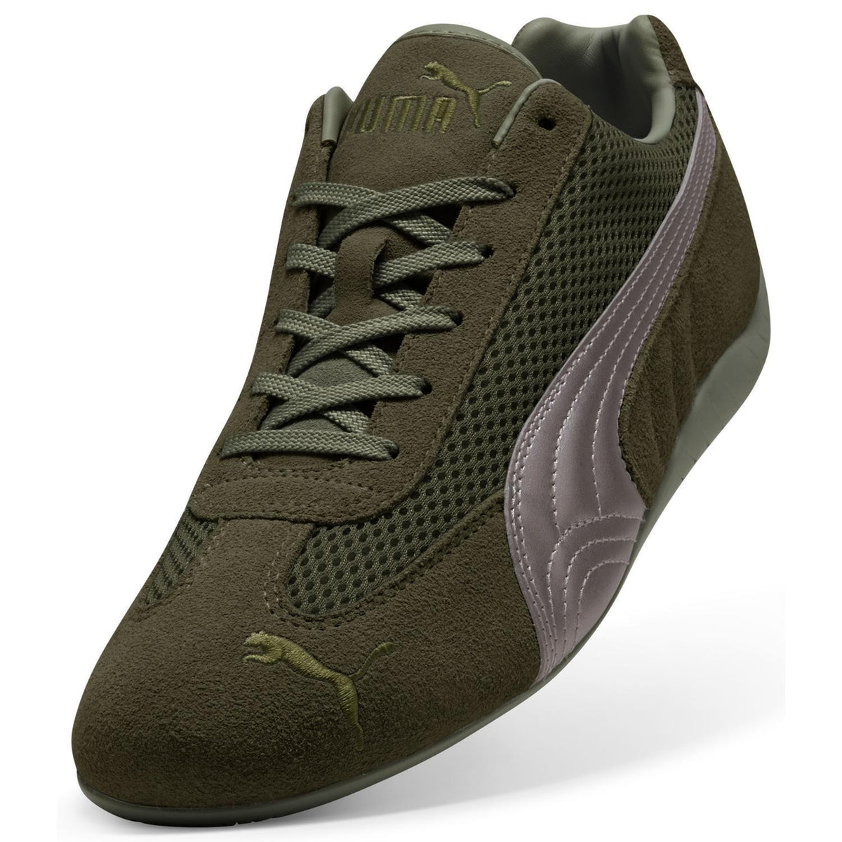 403902-04 Puma Speedcat Premium Dark Olive Matte Silver (Men's)