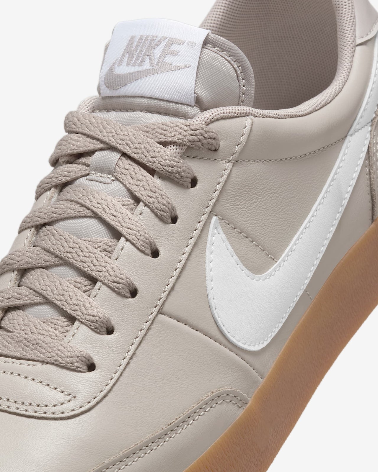 HM9431-001 Nike Killshot 2 Leather College Grey Gum Medium Brown White (Men's)