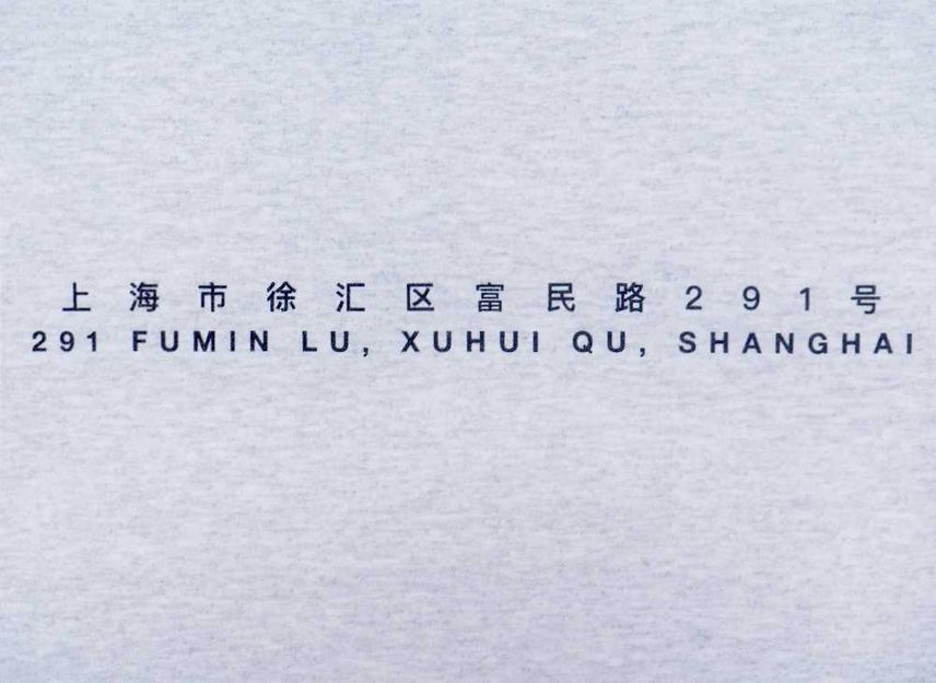 Supreme China Shanghai Box Logo Hooded Sweatshirt Grey