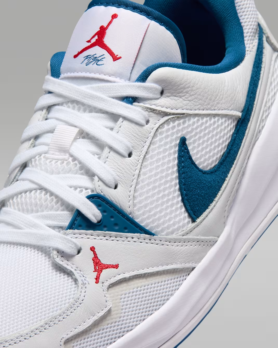 HJ6777-108 Nike Jordan Comfort Era "White/True Blue/Varsity Red" (Men's)