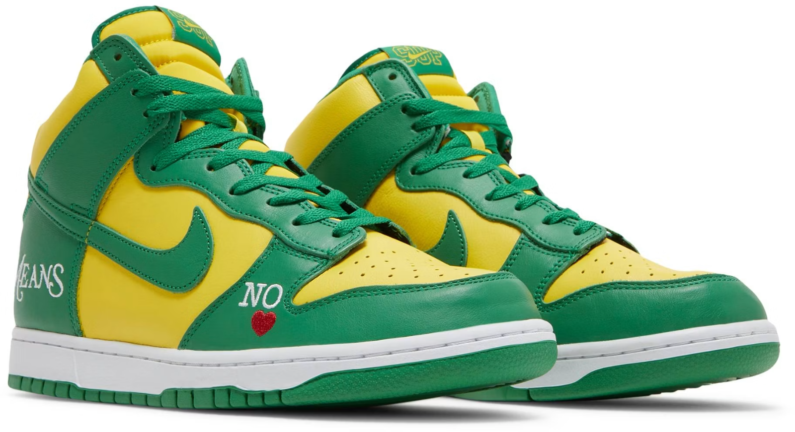 DN3741-700 Supreme Ã Nike SB Dunk High By Any Means "Brazil" (Men's)