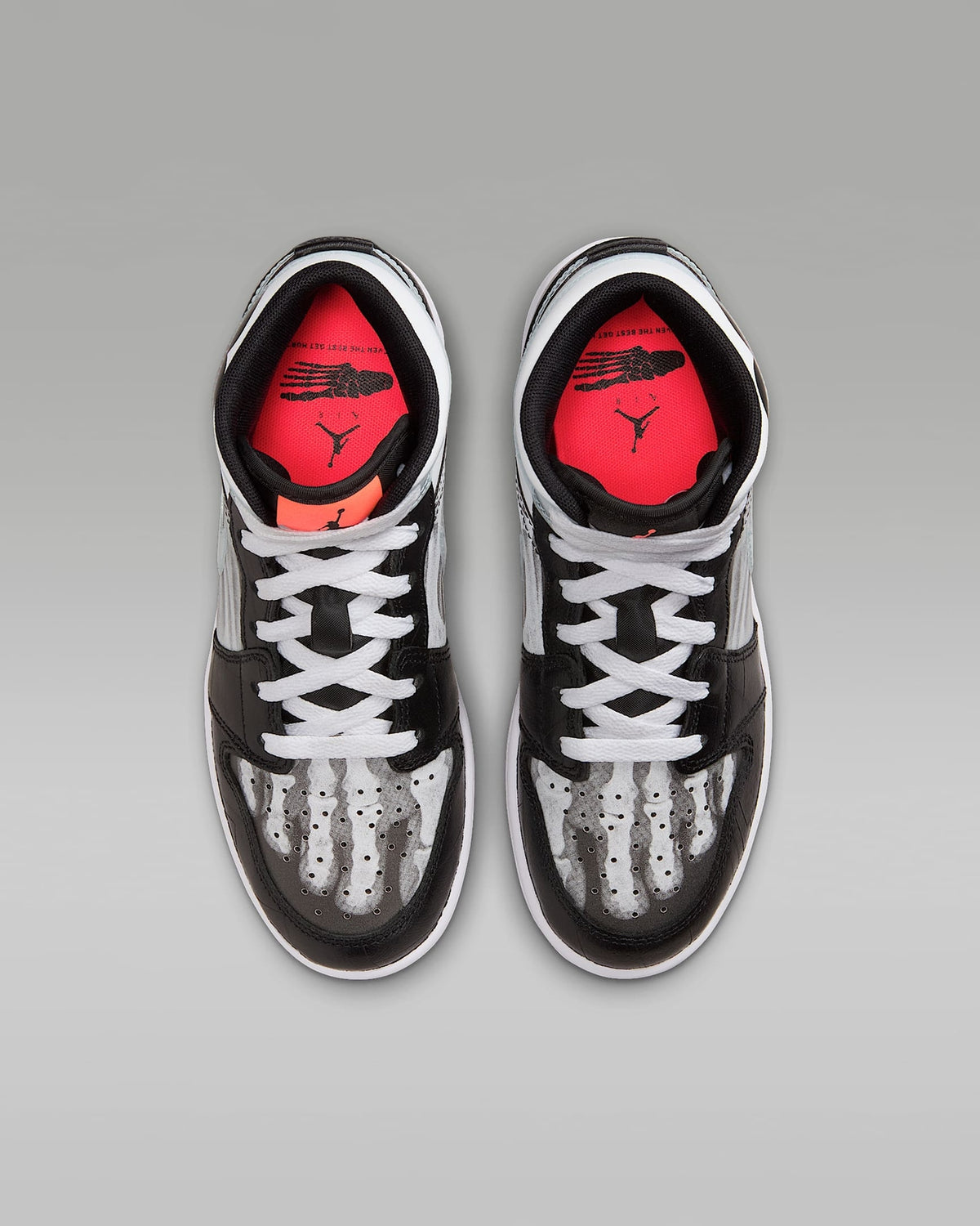 HF3210-001 Nike GS Air Jordan 1 Mid SS X-Ray