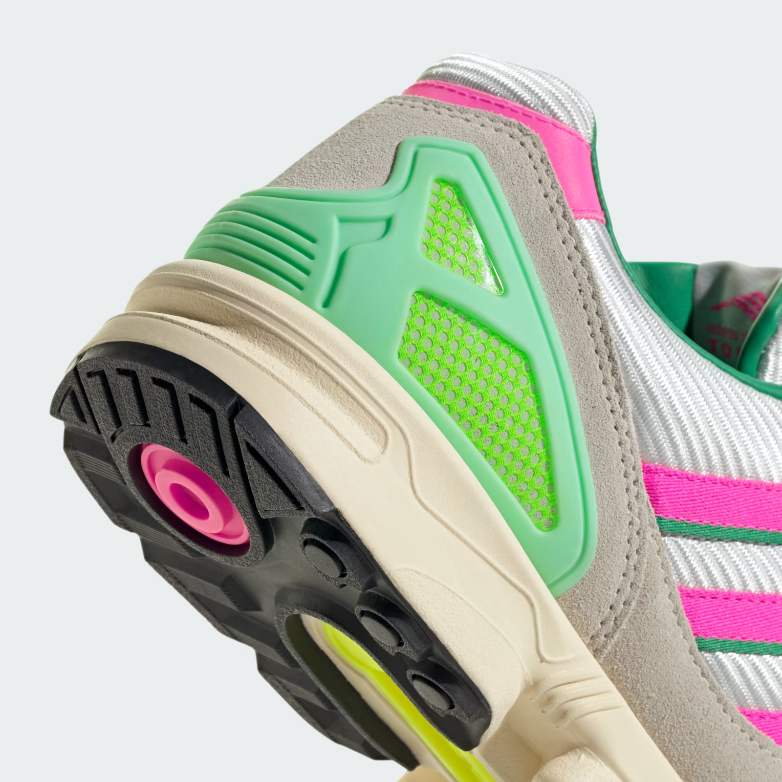 KI4726 adidas ZX 8000 "Off White/Lucid Pink/Semi Court Green" (Men's)