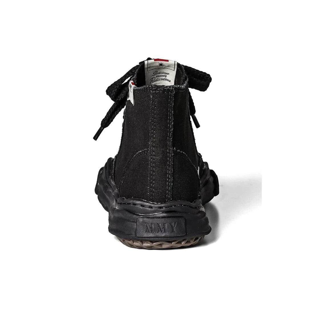 A01FW701-BLACK-BLACK Maison MIHARA YASUHIRO PETERSON Original Sole Canvas(Men's)
