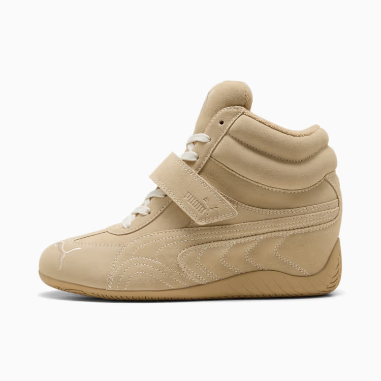 408118-01 Puma Speedcat Wedge Sand Dune Alpine Snow (Women's)