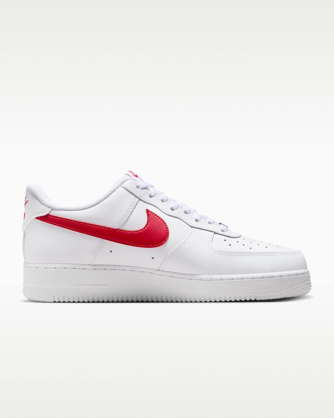 FJ4146-133 Nike Air Force 1 '07 WhiteUniversity Red (Men's)