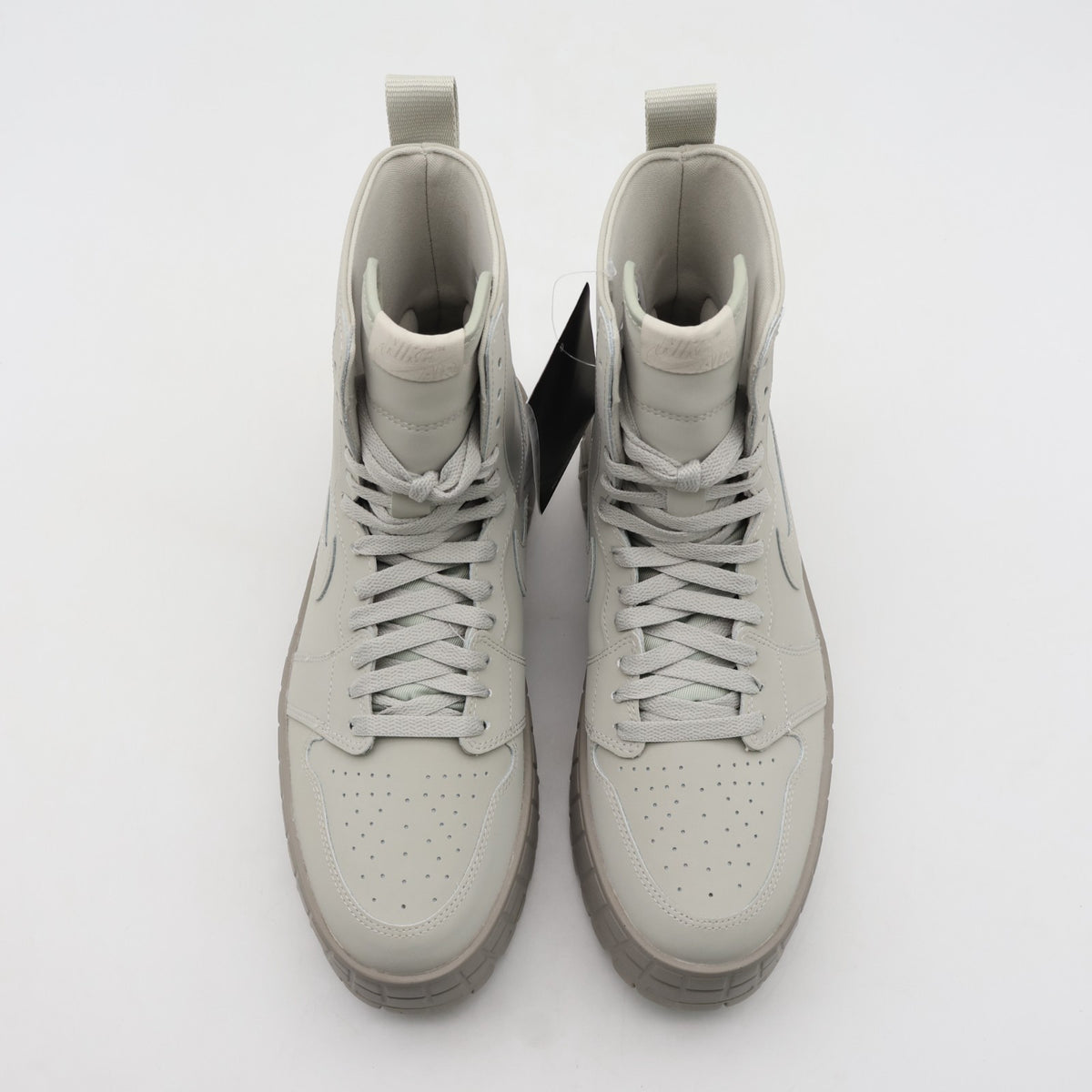 IR0837-099 Nike Air Jordan 1 Brooklyn Pale Grey Enigma Stone (Women's)