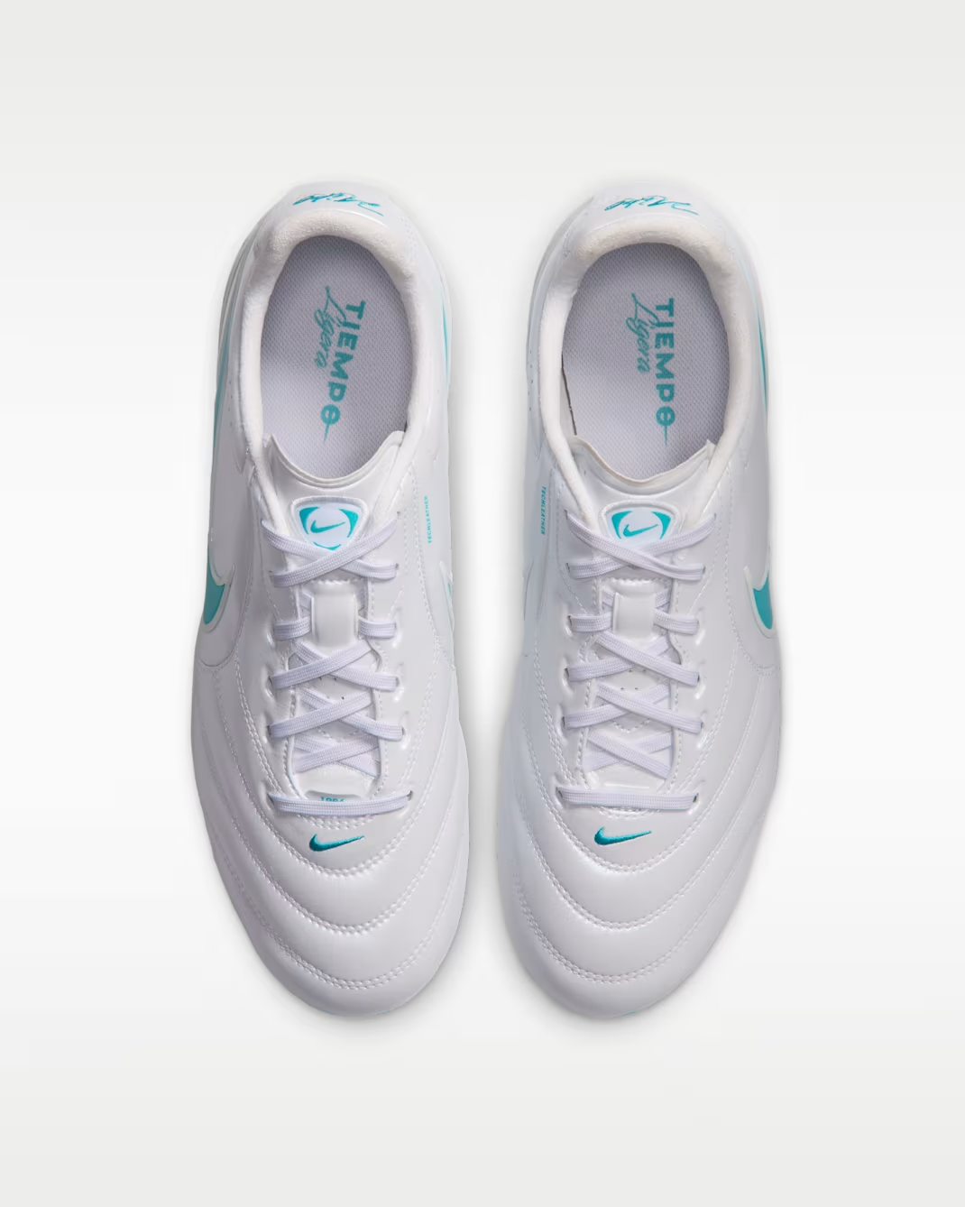IM6960-102 Nike Tiempo Ligera Pro "White/Dusty Cactus" (Men's)