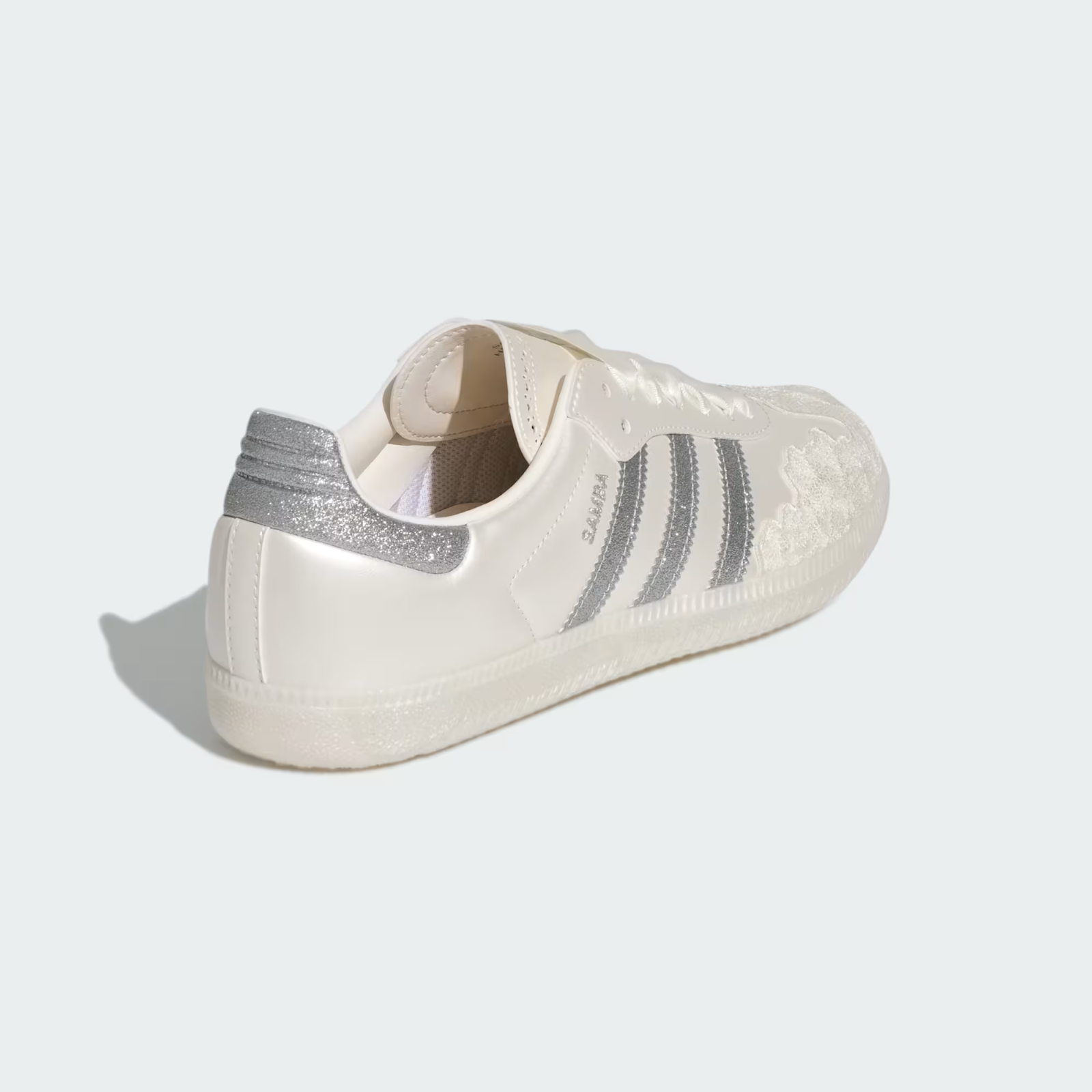HP3658 adidas Samba OG Chalk White Silver Metallic (Women's)