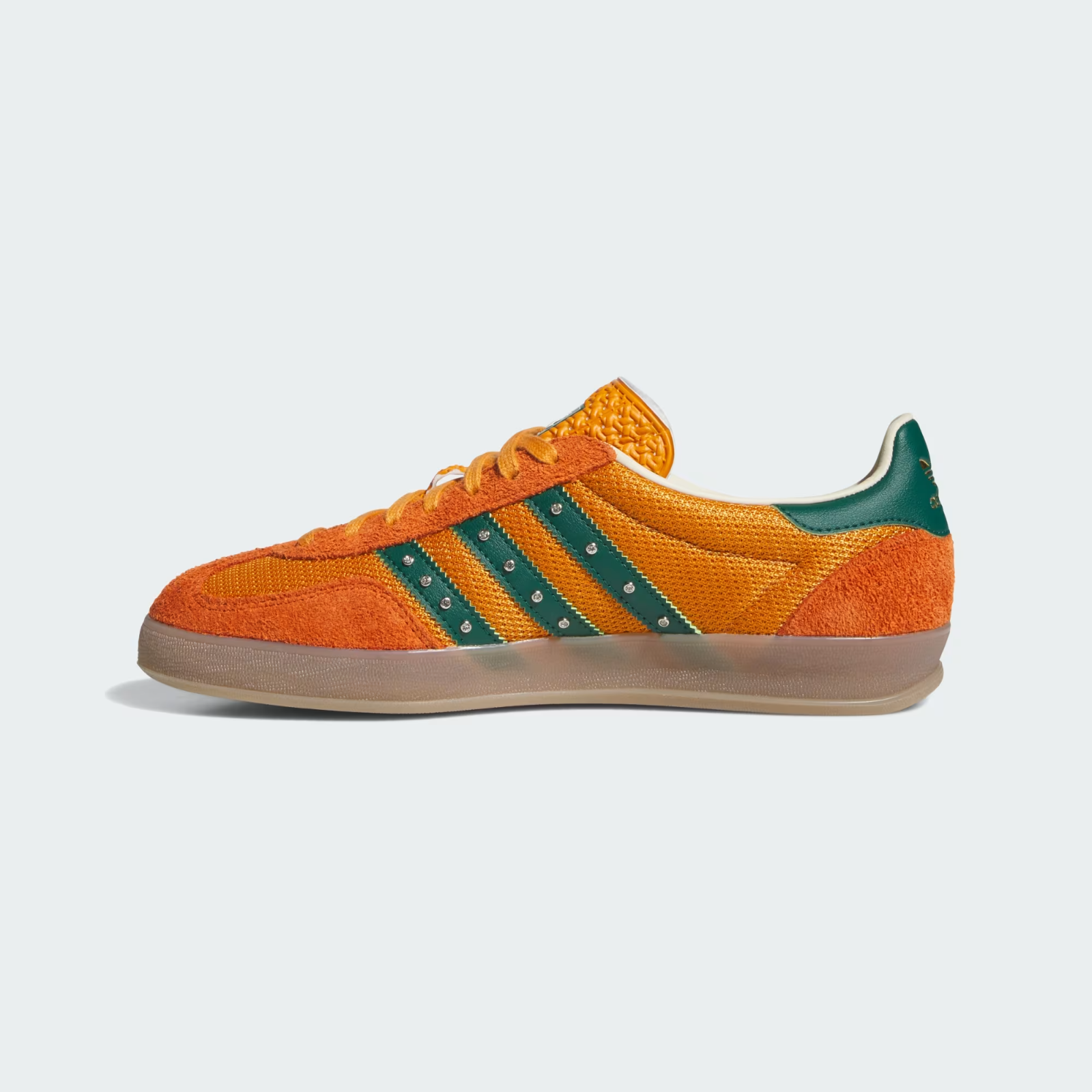 KI7011 Hardies adidas Gazelle Rust Orange Green (Men's)