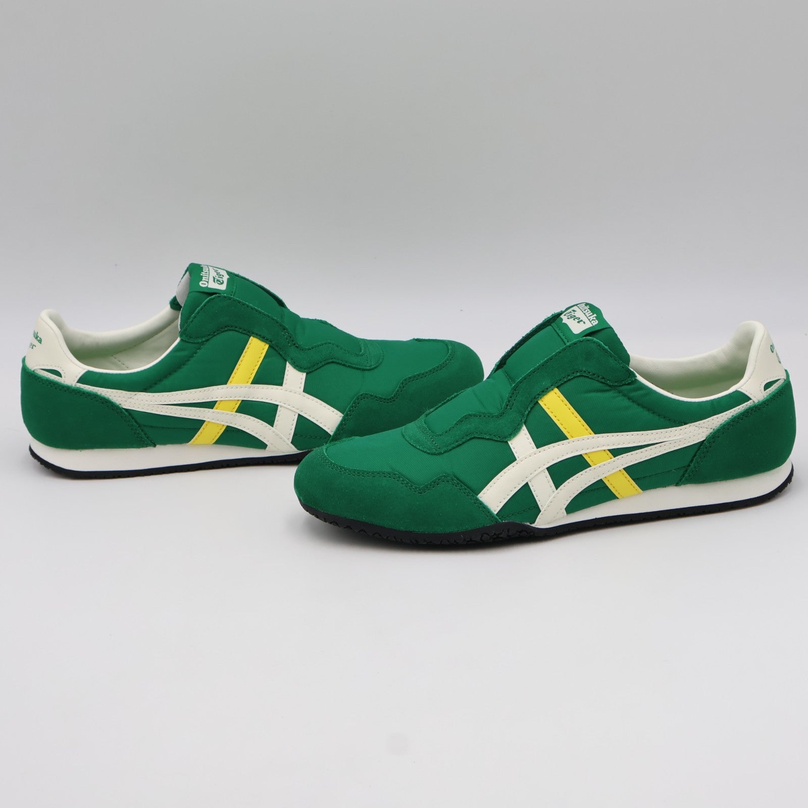 1183C615-300 Onitsuka Tiger Serrano Slip-On Kale/Cream (Men's)