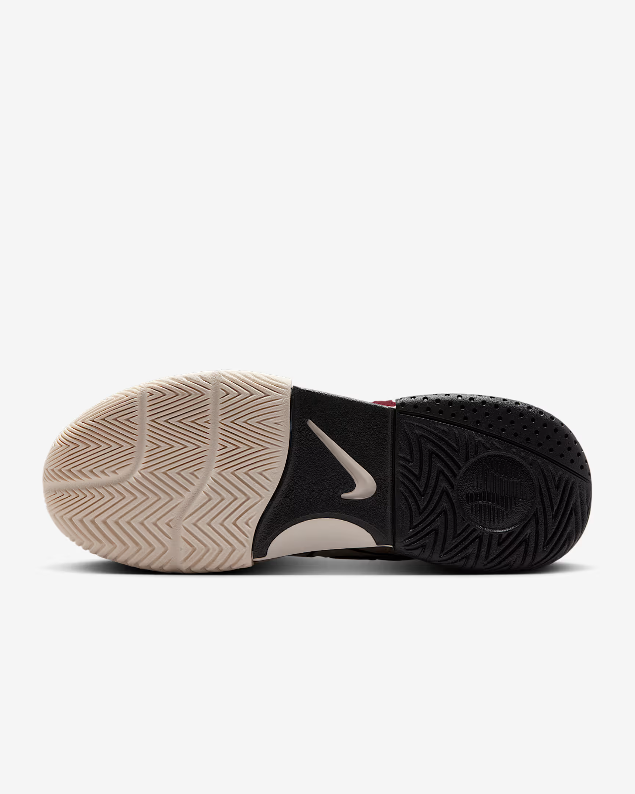 FD6575-103 Nike  Court Lite 4 Pale Ivory Sail Black Team Red (Women's)