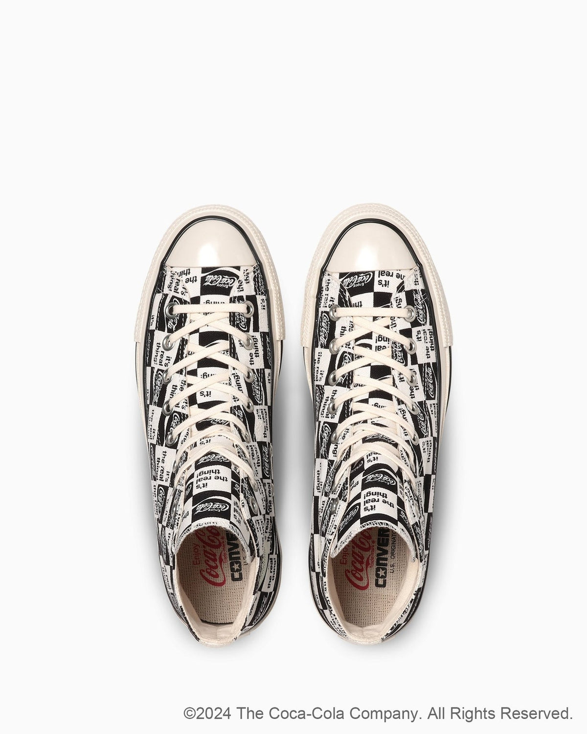 31312061 Coca-Cola Converse All Star US CK Hi Black White (Men's)