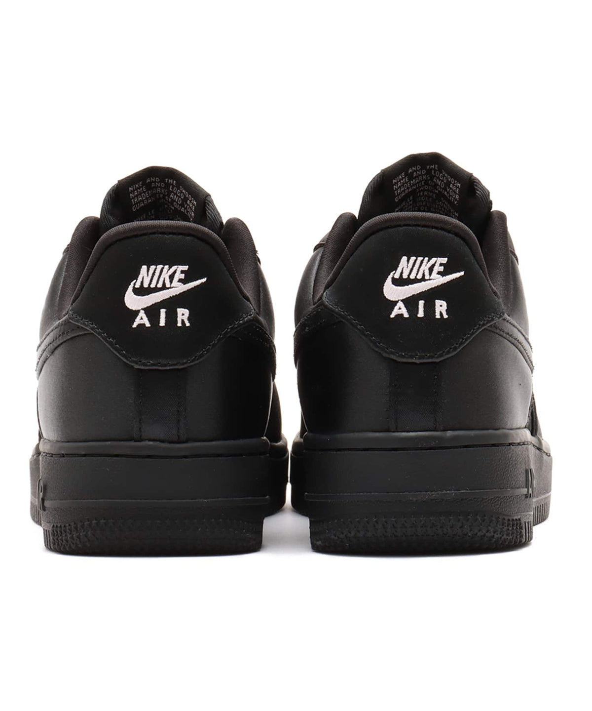 IH2034-010 Nike  Air Force 1 Low Black Satin (Women's)