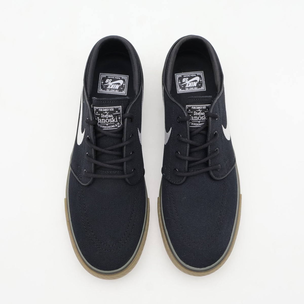 HQ1655-001 Nike SB Zoom Janoski OG+ Canvas Black White (Men's)