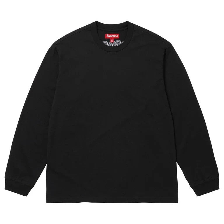 Supreme Intarsia L/S Top Black