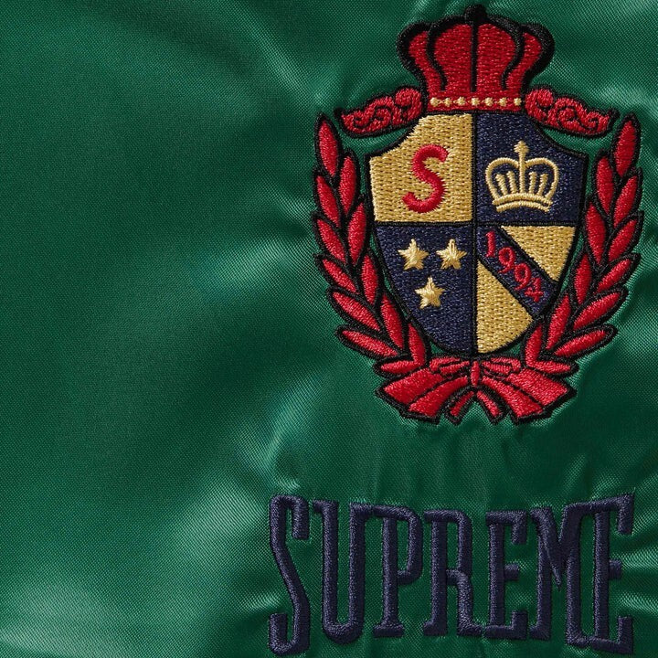 Supreme Satin Track Pant Green