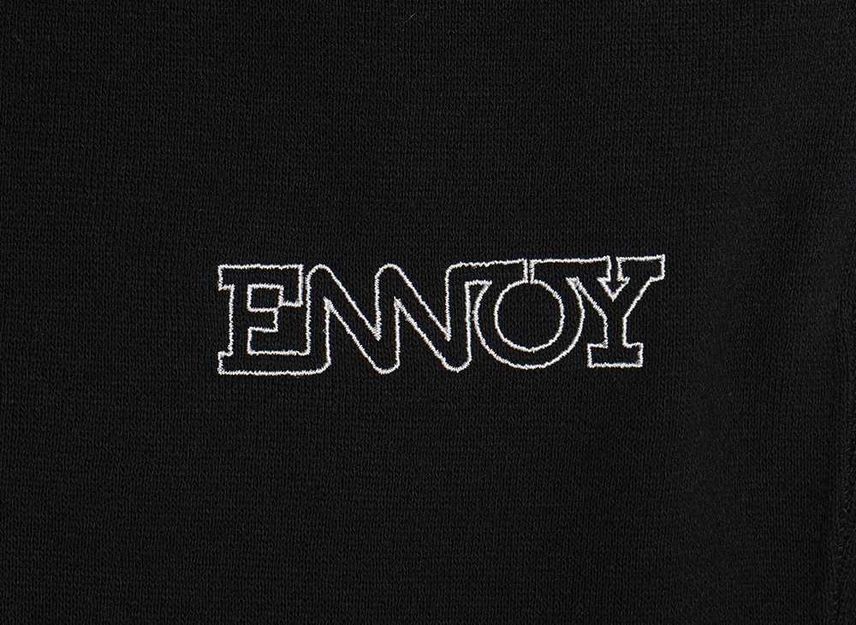 ENNOY Electric Logo Turtleneck Sweat Set Up Black