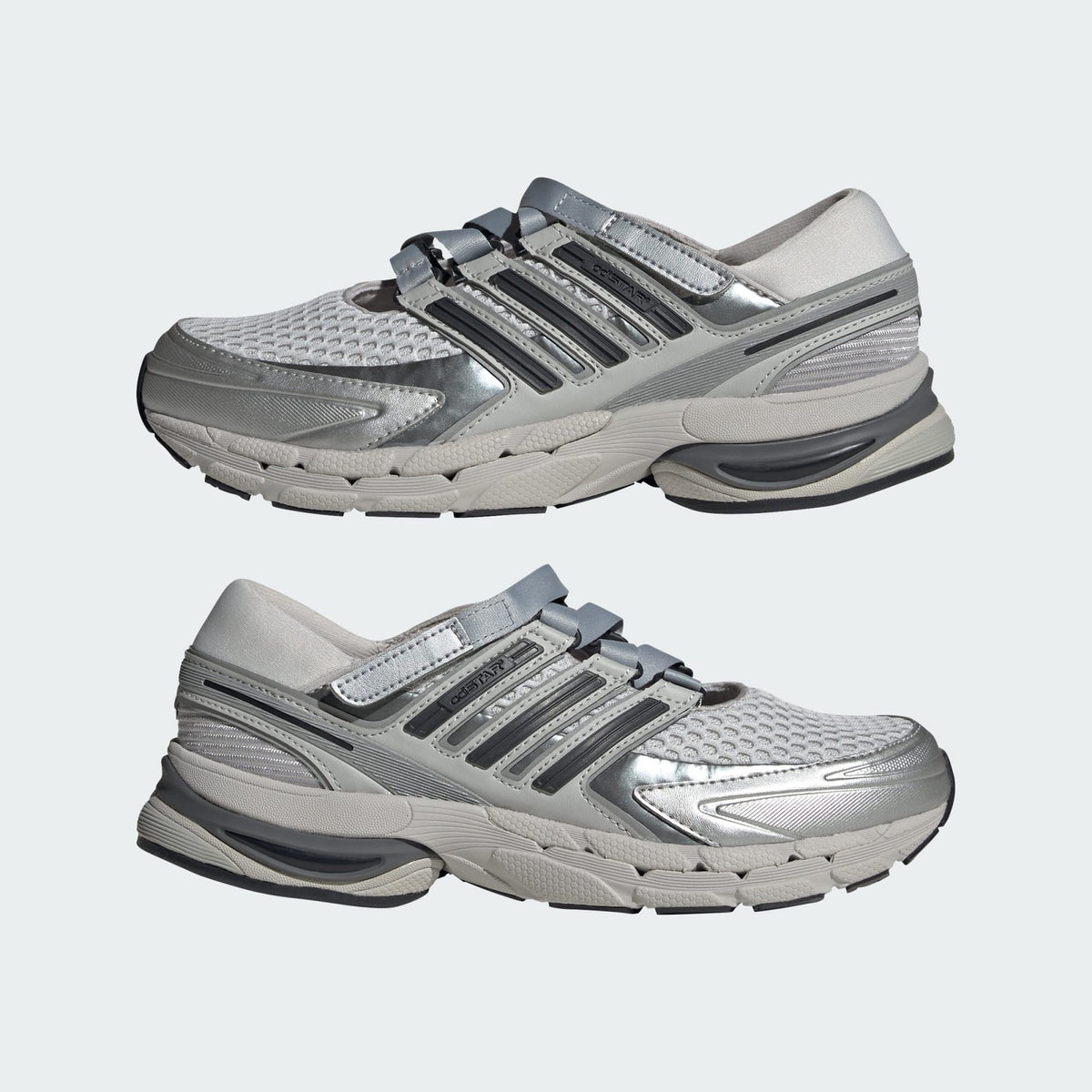 LA1822 adidas Women's Adistar Control 5 MJ Grey One/Silver Metallic (Women's)